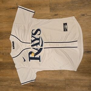Shane McClanahan Tampa Rays Mens Large L Stitched New